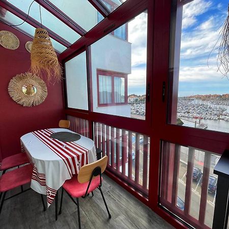 Ferienwohnung Port Sud - T3 En Duplex Avec Vue Panoramique Sur Le Port De Capbreton Exterior foto