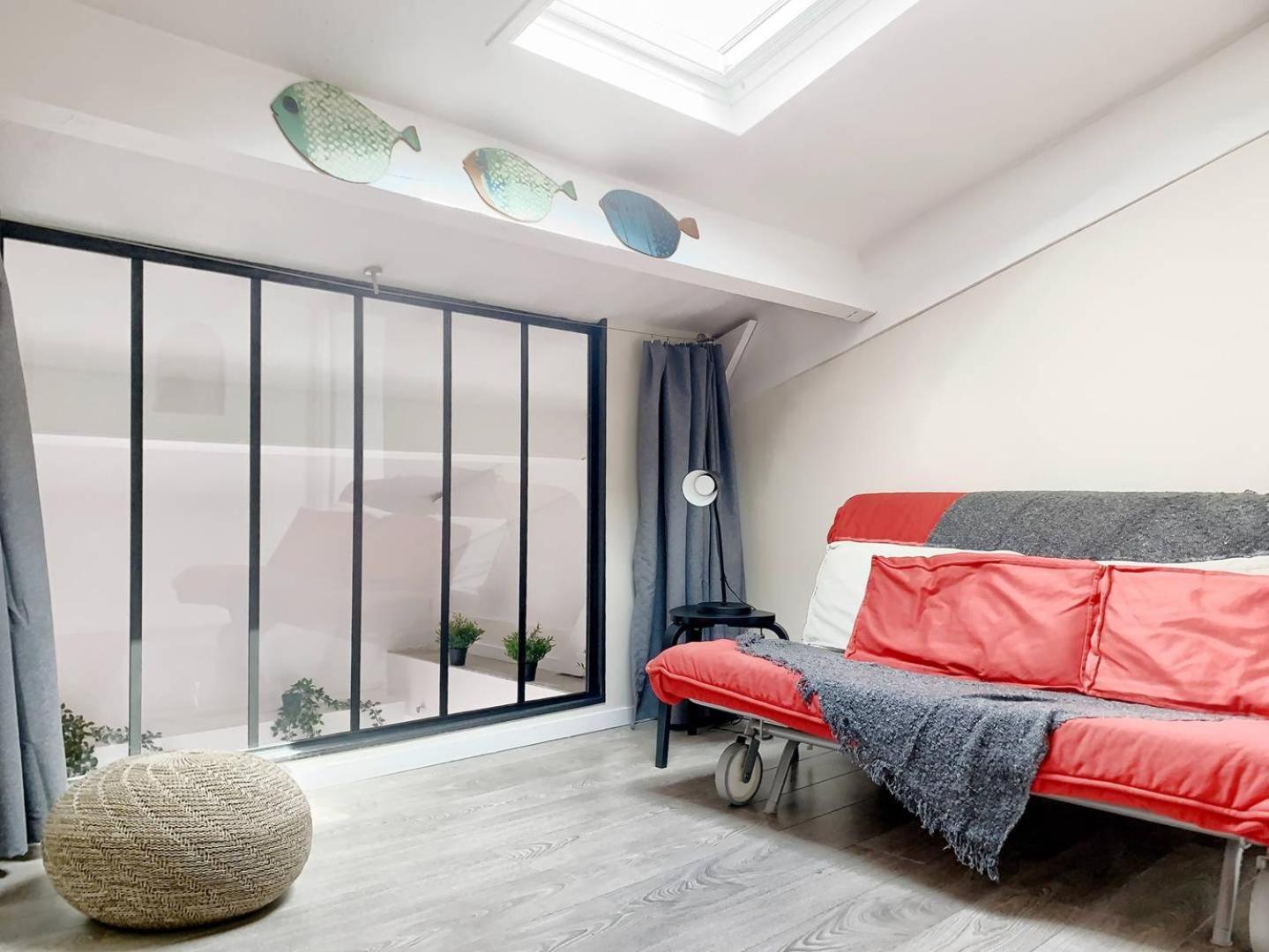Ferienwohnung Port Sud - T3 En Duplex Avec Vue Panoramique Sur Le Port De Capbreton Exterior foto