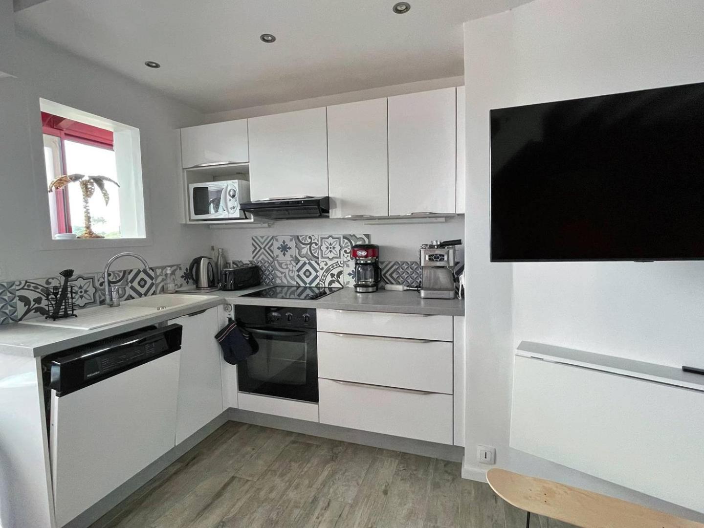 Ferienwohnung Port Sud - T3 En Duplex Avec Vue Panoramique Sur Le Port De Capbreton Exterior foto